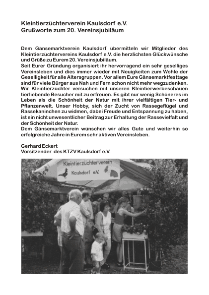 Festschrift zum 20. Gänsemarktfest • Seite 17