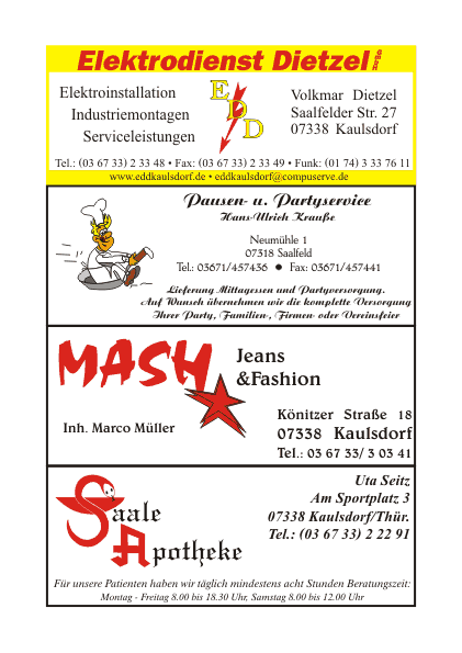 Festschrift zum 20. Gänsemarktfest • Seite 25
